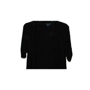 Perceptions Woman shorter Black Shrug/lightweight‎ Cardigan Open  Front size XL